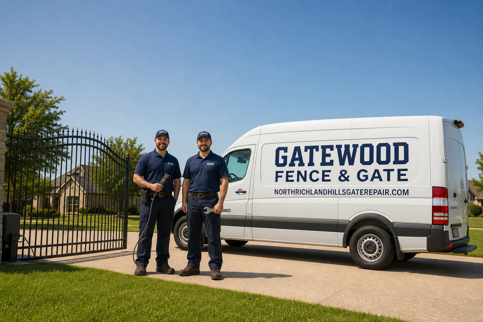 Gatewood Fence & Gate gate repair team